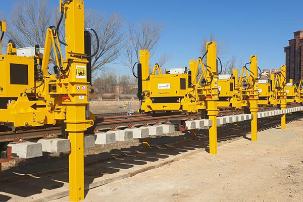 Convensa completes the Vilecha gauge changer project, a key milestone in the deployment of the second high-speed track to León
