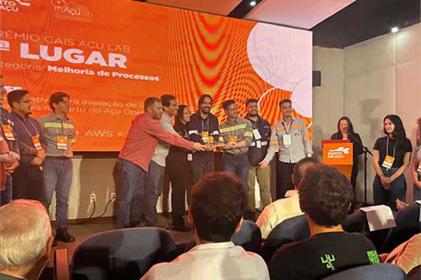 The Port of Açu (Brazil), built by FCC Construcción, wins Innovation Award at the Cais Açu Lab Awards