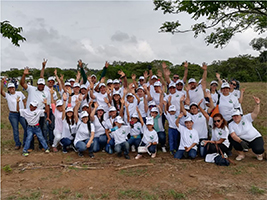 FCC Construcción in Panama participates in the "one million hectares" initiative