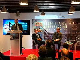 Pablo Colio participa en un foro de debate sobre “industria de la construcción: empleo, digitalización, seguridad y salud laboral y sostenibilidad” organizada por la Fundación AGFITEL