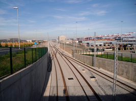 FCC Construcción y Convensa finalizan el acceso ferroviario al Puerto de Barcelona