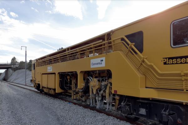 Convensa commences the last phase of turnout renovation on the Madrid-Seville high speed line