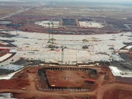 The Consortium, in which FCC participates, advances in the construction of the New International Airport of Mexico City