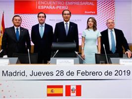 FCC Construcción presente en el encuentro empresarial España-Perú organizado por ICEX-CEOE