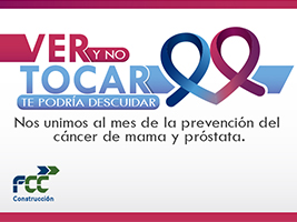 FCC Construccion joins the campaign against cancer