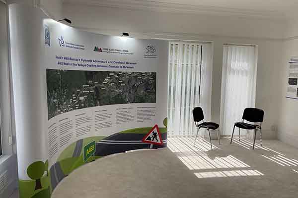 The A465 sections 5 and 6 project opens its information and visits center