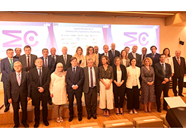 FCC Construcción participates in the signing of the cluster “Madrid. World capital of engineering, construction and architecture ”