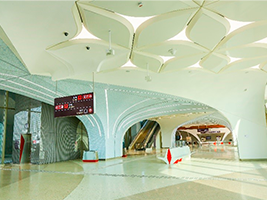 The Doha metro, built by FCC Construcción, awarded by the international magazine ENR, the best metro project in the world in 2018