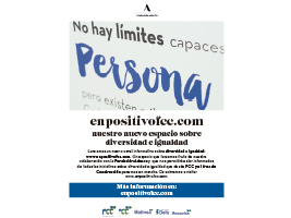 FCC pone en marcha el proyecto “La Diversidad Suma” y estrena su web enpositivofcc, punto de encuentro de la diversidad e igualdad en el entorno laboral