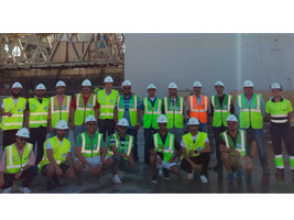 Estudiantes de la Universidad de Riad visitan distintos proyectos de FCC Construcción