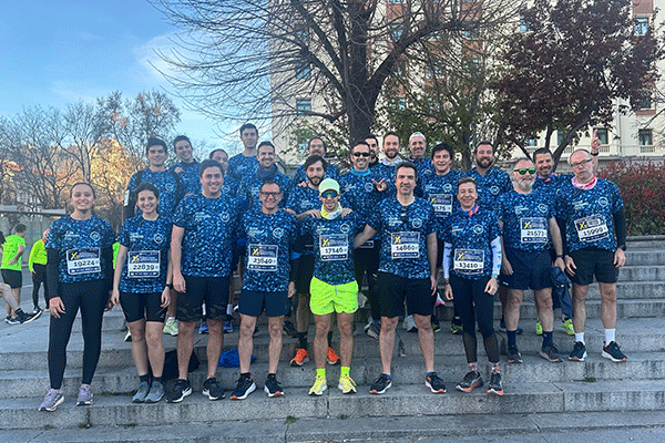 The FCC Group's construction division takes part in the 12th Madrid Race for Cancer