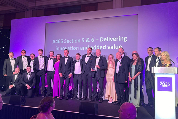 FCC Construcción gana el premio Constructing Excellence in Wales, por su proyecto de ampliación de la autovía A-465