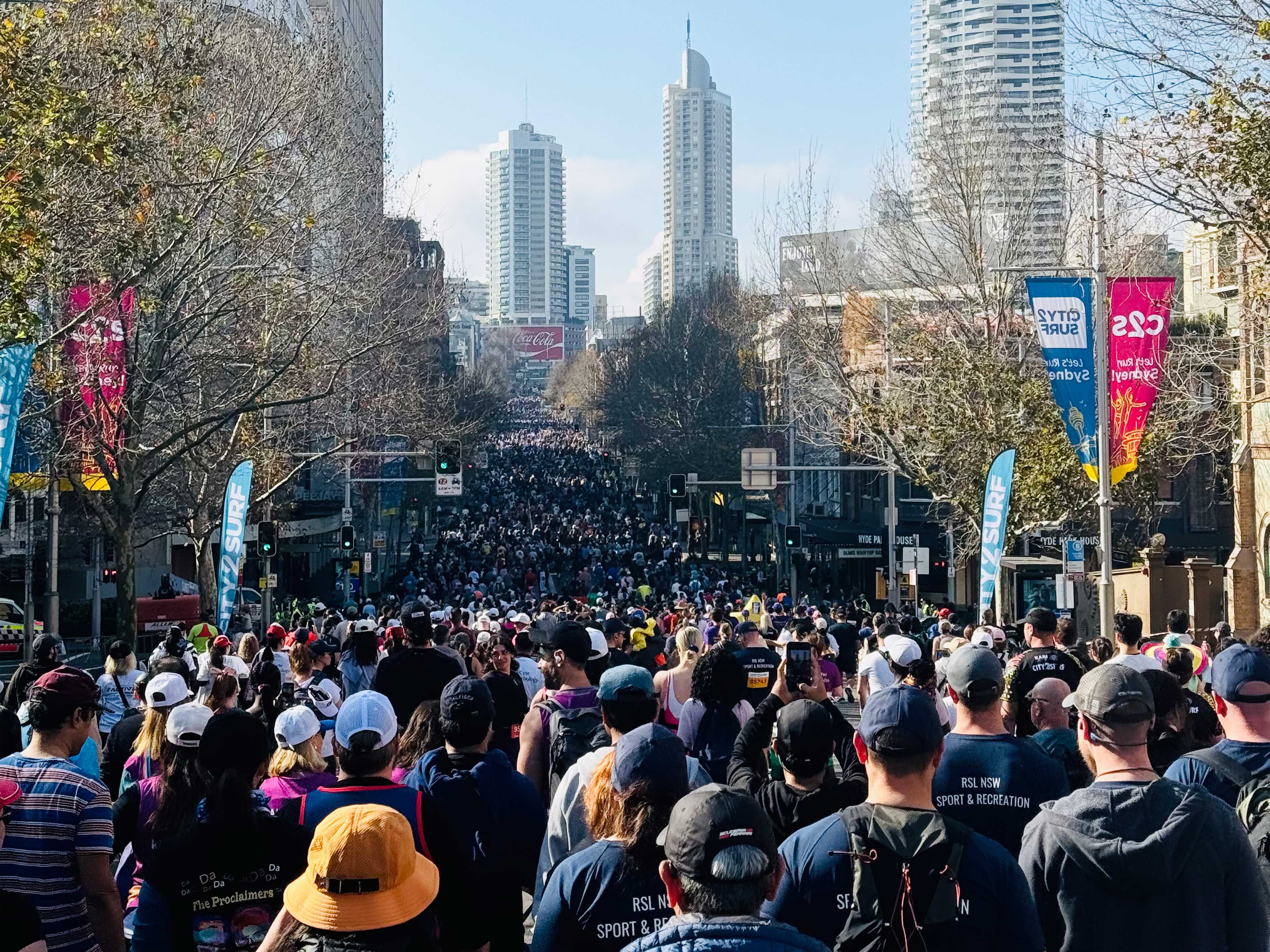 The FCC Construcción Australia team participates in the Run Melbourne and City 2 Surf sporting events (Australia)