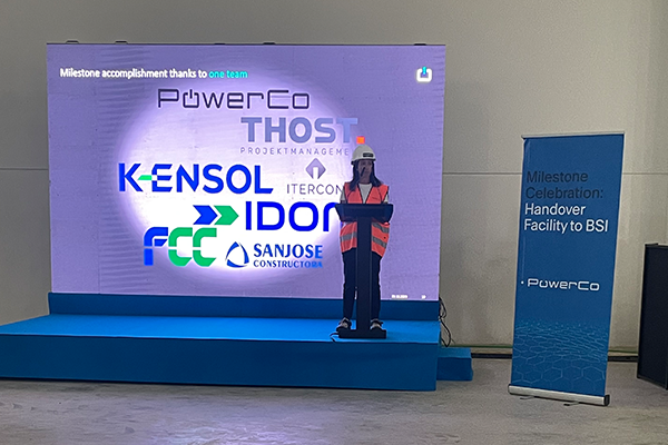 FCC reaches the Handover Facility to BSI milestone in the construction of the new PowerCO plant