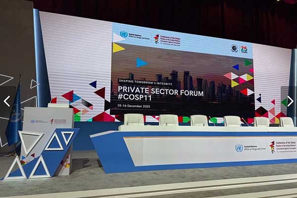 FCC Construcción participates in the United Nations COSP11 Private Sector Forum