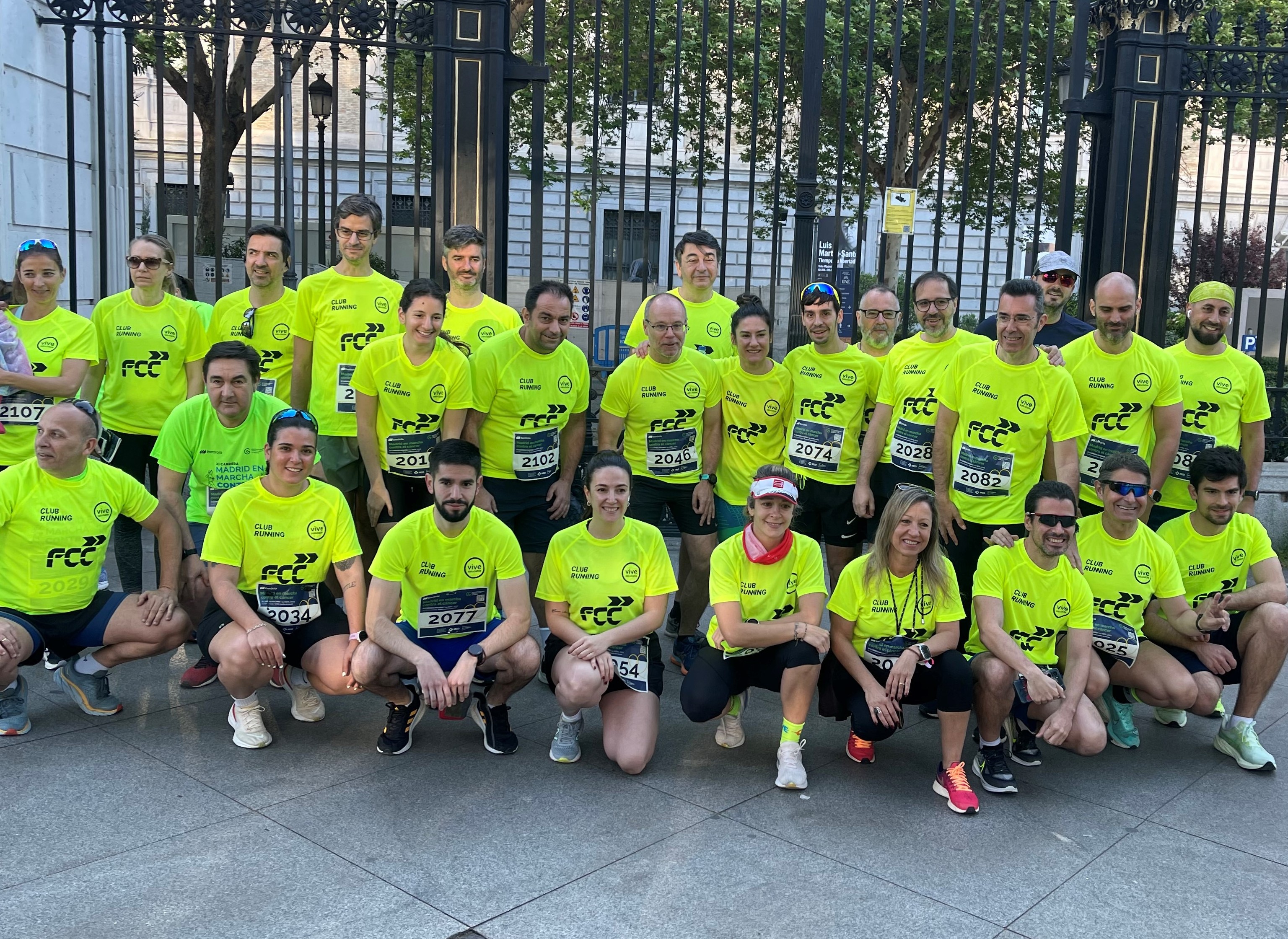 Successful participation in the Madrid March Against Cancer Race