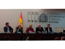 FCC Construccion attends the presentation of the Industrial Construction Observatory