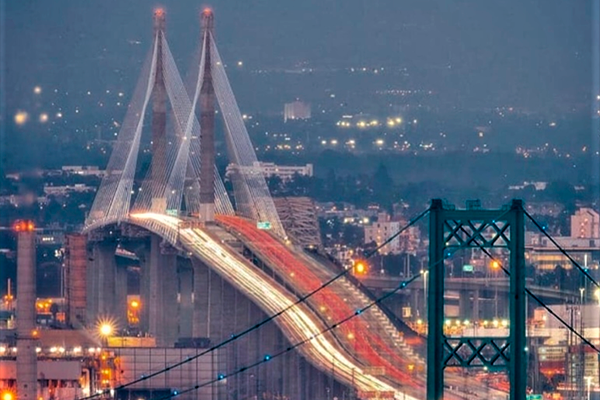 The Gerald Desmond Bridge (United States) finalist in the IABSE Awards