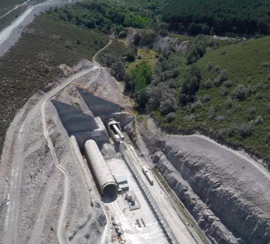 El túnel de Bolaños, candidato a los “Ground Engineering Awards”