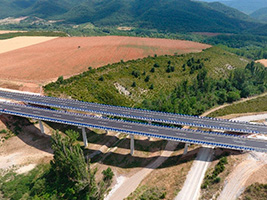 FCC Construcción completes the stretch of highway A-21, between Jaca and Santa Cilia (Huesca)