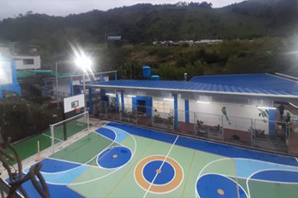FCC Construcción entrega el Instituto Educativo Rural Buenos Aires sede La Milagrosa (Cañasgordas)