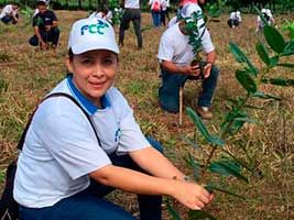 FCC collaborators participate in the Third National Reforestation Day in Panama