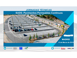 FCC Construcción organizes together with the Madrid City Council and CEDEX, the Technical Conferences of "Continuous Permeable Pavements"