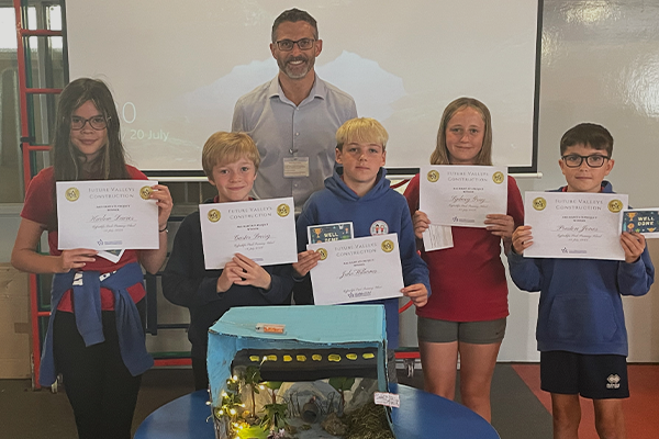 Cyfarthfa Park Primary School Winners of the Cyfarthfa Challenge