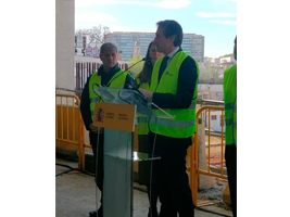 FCC Construccion begins the works of access to the station of La Sagrera, in Barcelona