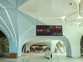 FCC Construcción obtiene los primeros certificados de finalización de los trabajos en el Metro de Doha