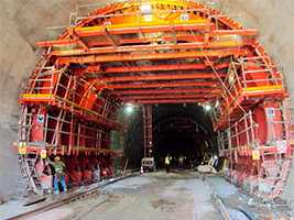 Vallirana Tunnels finalists of the prestigious NCE Tunnelling Awards