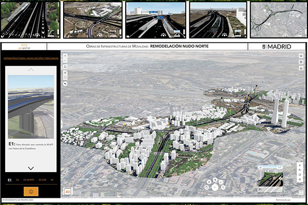 The FCC Construcción project, “Remodelación del Nudo Norte” one of the most innovative infrastructure projects in Madrid