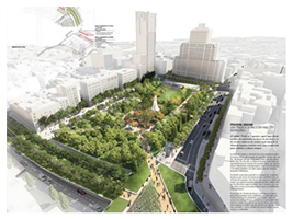 FCC wins the remodeling contract for the Plaza de España in Madrid