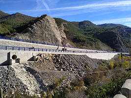 The FCC Construcción project “Autovía Mudejar A-23. Section: Congosto de Isuela-Arguis ” honorable mention in the “Acueducto de Segovia” Award 2019