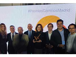 La urbanización del estadio Wanda Metropolitano, ejecutada por FCC Construcción, premiada como mejor obra pública por el CICCP Demarcación de Madrid