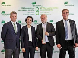 FCC Industrial awarded in the “Awards to the Supplier of the Year 2019” of Iberdrola