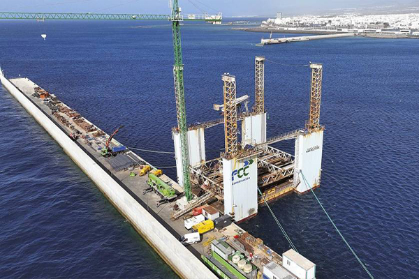 FCC Construcción finaliza la obra de ampliación del Puerto de Arrecife (Lanzarote)