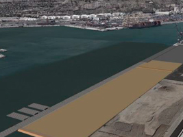 FCC Construcción obtiene el contrato de ejecución de ampliación del muelle Adosado del Puerto de Barcelona