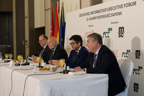 FCC Construcción participates together with Puertos del Estado in the presentation of the new Strategic Framework for Spanish ports