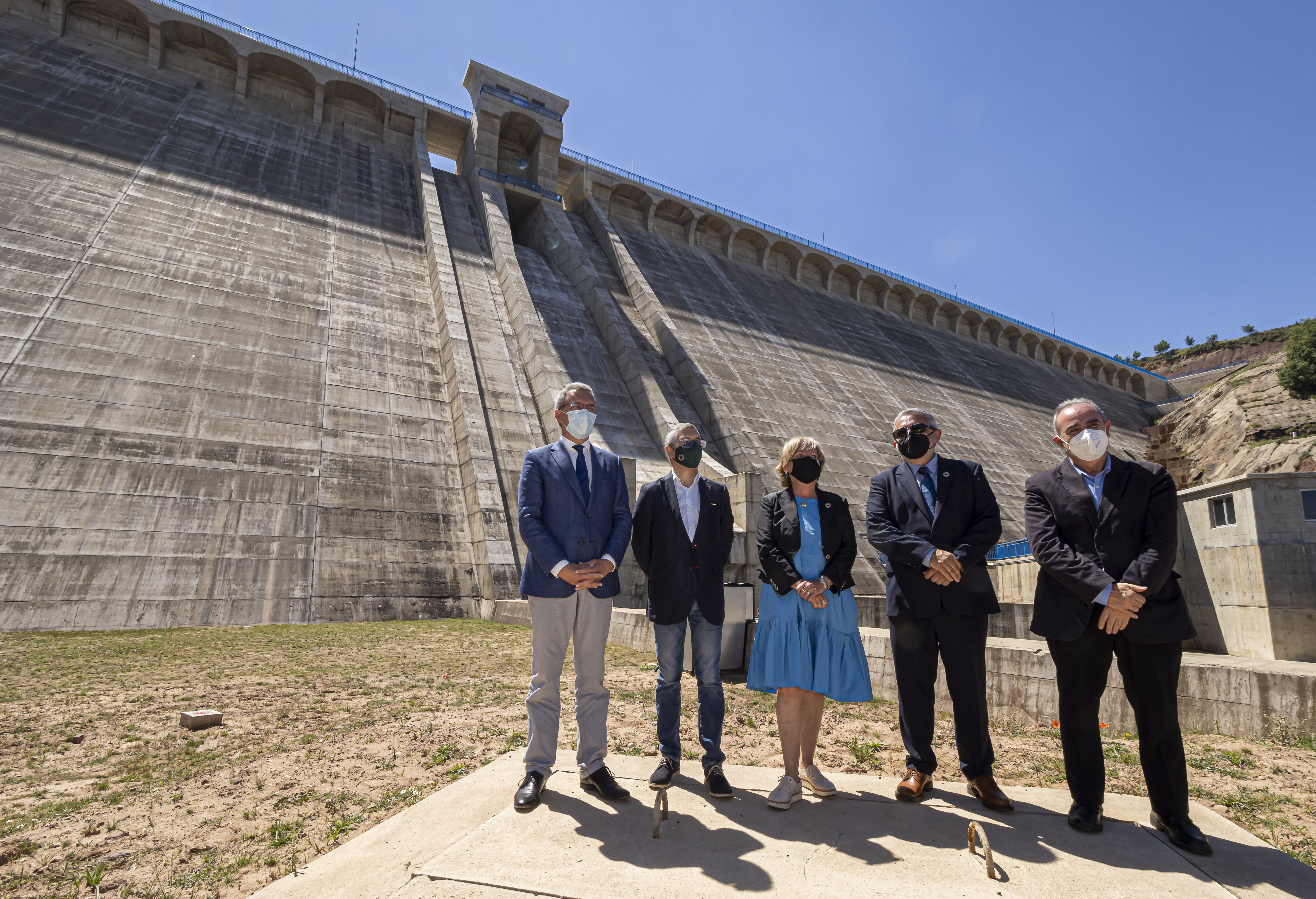 The Castrovido reservoir (Burgos), executed by FCC Construcción, begins its commissioning