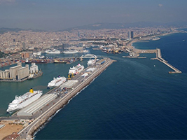FCC Construcción and the extension project of dock of the port of Barcelona, protagonists in the report of TV3
