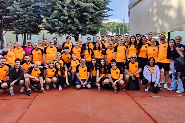 FCC Construcción's Technical Services hold the 10th Paddle Tennis Tournaments