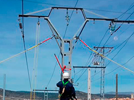 FCC Industrial participa en las acciones formativas de trabajos eléctricos en tensión