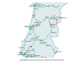 FCC Construccion starts the modernization works of the Beira Baixa Railway Line, between Covilhã and Guarda (Portugal)