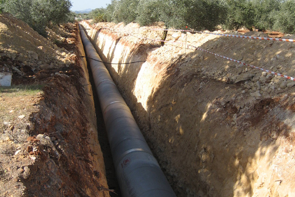 Prefabricados Delta wins the supply contract for the main pipeline for the modernization of the Cuevas del Campo community irrigation system (Granada)