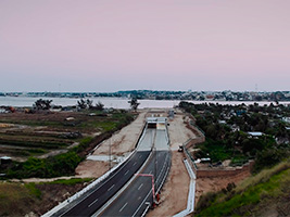 Inaugurado el túnel de Coatzacoalcos (México), construido por FCC