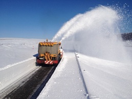 The A-67 between Palencia and Cantabria, conserved by Matinsa, reopens to the public after snowfall