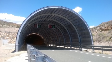 Finaliza el proyecto de I+D+i BOVETRANS sobre el desarrollo de un sistema de bóvedas de transición lumínica en túneles carreteros para el aprovechamiento de la luz solar <br />
