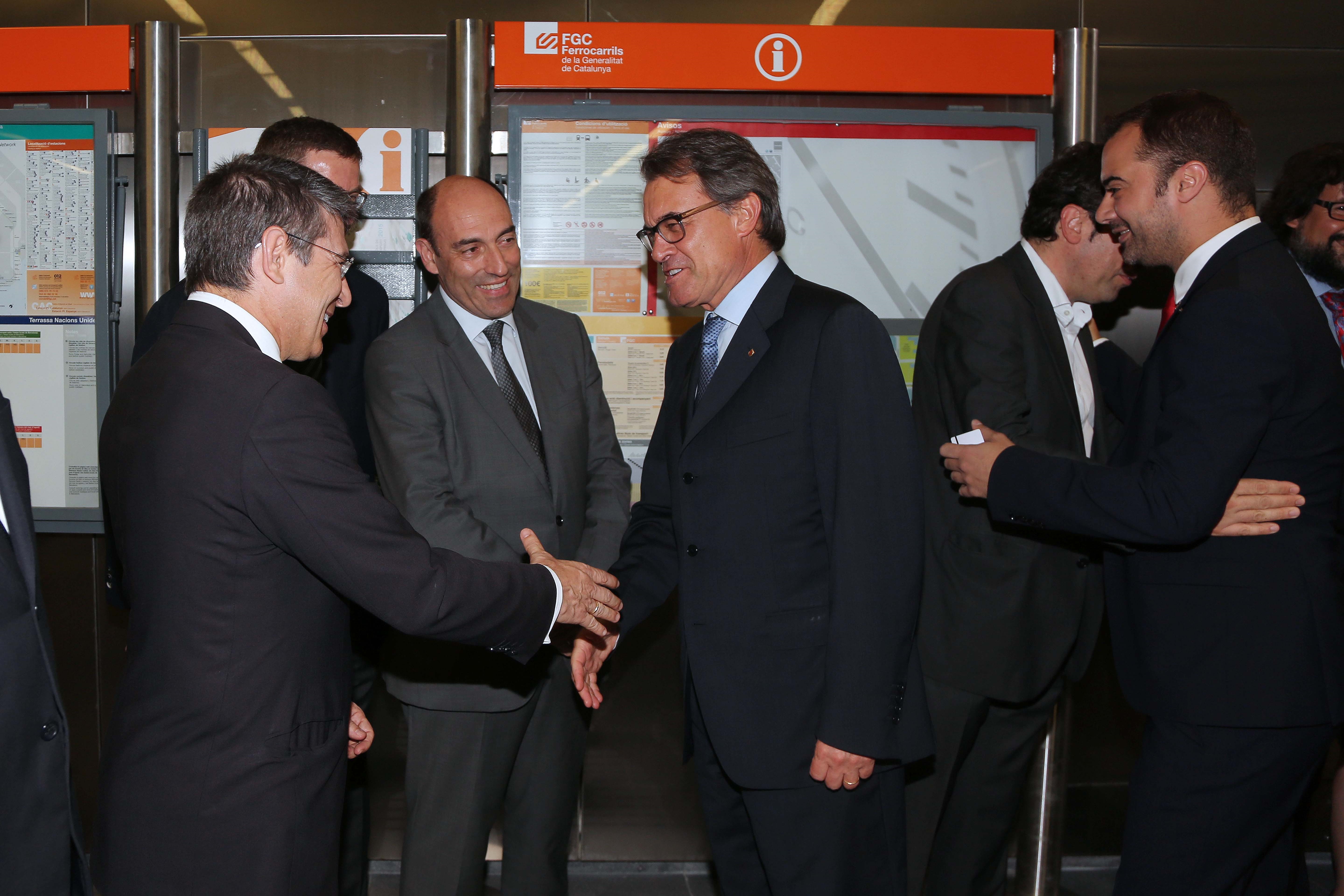 The railways of the Regional Government of Catalonia, built by FCC, begin operation in Terrassa