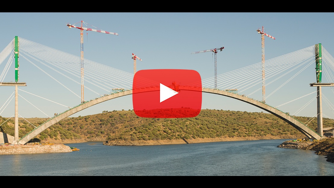Ya está disponible la versión en inglés del video del Viaducto de Almonte construido por FCC en Cáceres